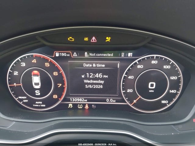 45025499 :رقم المزاد ، WAUBNCF52JA057727 vin ، 2018 Audi A5 2.0t Premium مزاد بيع