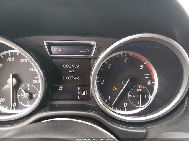 Aukcja sprzedaży 2012 Mercedes-benz Ml 350 Bluetec 4matic, vin: 4JGDA2EB0CA008078, numer aukcji: 45025504