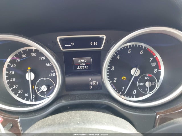 Aukcja sprzedaży 2014 Mercedes-benz Ml 350 4matic, vin: 4JGDA5HB6EA329378, numer aukcji: 45025507