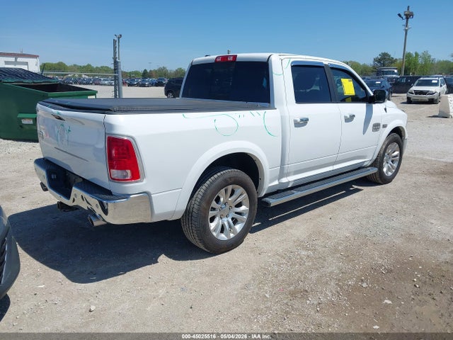 Продажа на аукционе авто 2016 Ram 1500 Longhorn, vin: 1C6RR7PT9GS168697, номер лота: 45025516