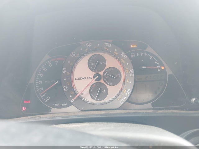 Aukcja sprzedaży 2005 Lexus Is 300, vin: JTHBD192750095671, numer aukcji: 45025532