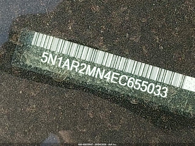 Продаж на аукціоні авто 2014 Nissan Pathfinder Platinum, vin: 5N1AR2MN4EC655033, номер лоту: 45025547