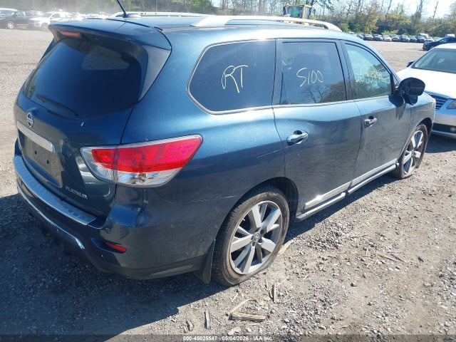 Продаж на аукціоні авто 2014 Nissan Pathfinder Platinum, vin: 5N1AR2MN4EC655033, номер лоту: 45025547