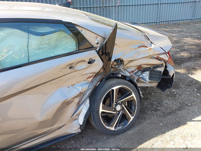 2023 Hyundai Elantra N Line მანქანა იყიდება აუქციონზე, vin: KMHLR4AF0PU407389, აუქციონის ნომერი: 45025564