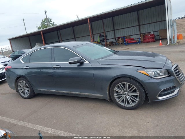 45025580 :رقم المزاد ، KMHGN4JEXJU265550 vin ، 2018 Genesis G80 3.8 مزاد بيع