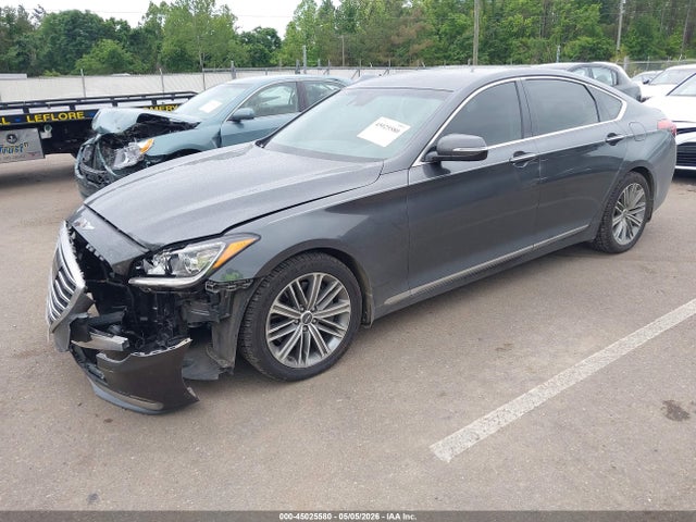 45025580 :رقم المزاد ، KMHGN4JEXJU265550 vin ، 2018 Genesis G80 3.8 مزاد بيع