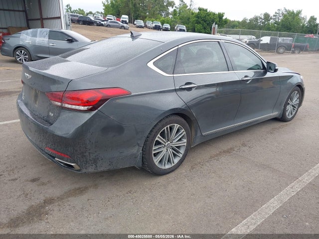 45025580 :رقم المزاد ، KMHGN4JEXJU265550 vin ، 2018 Genesis G80 3.8 مزاد بيع