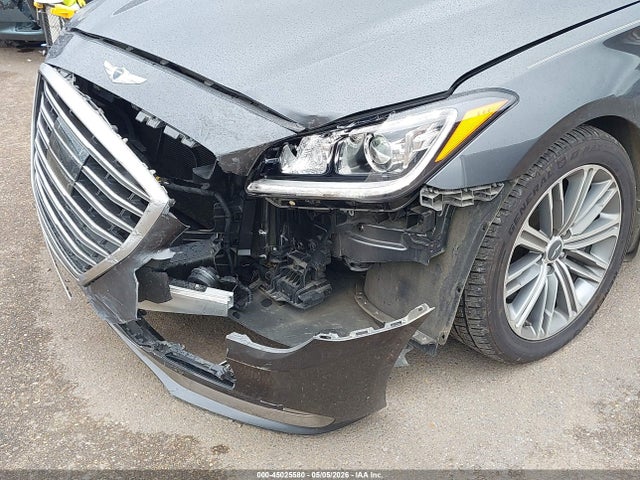 45025580 :رقم المزاد ، KMHGN4JEXJU265550 vin ، 2018 Genesis G80 3.8 مزاد بيع