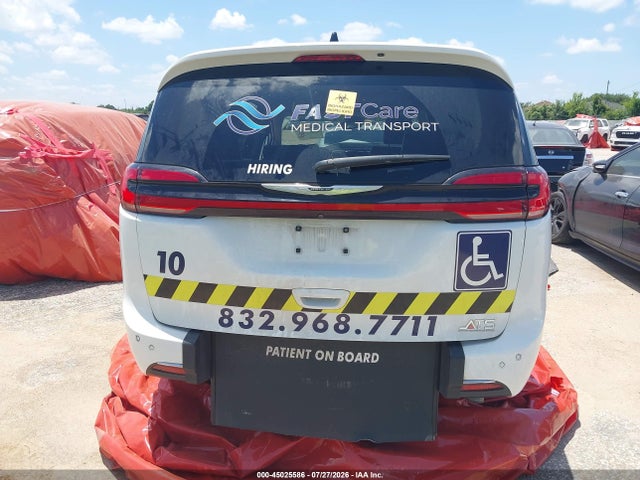 45025586 :رقم المزاد ، 2C4RC1BG1RR113568 vin ، 2024 Chrysler Pacifica Touring L مزاد بيع