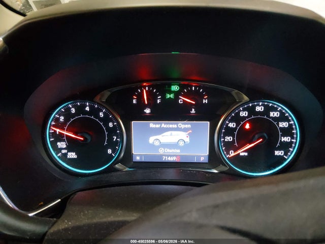 45025596 :رقم المزاد ، 3GNAXUEV5NL196045 vin ، 2022 Chevrolet Equinox Awd Lt مزاد بيع
