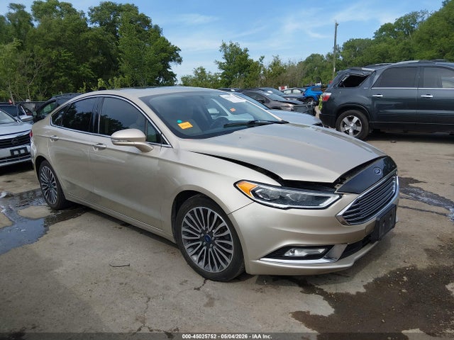 45025752 :رقم المزاد ، 3FA6P0D94JR168620 vin ، 2018 Ford Fusion Titanium مزاد بيع