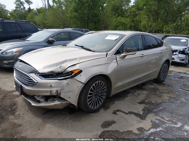 45025752 :رقم المزاد ، 3FA6P0D94JR168620 vin ، 2018 Ford Fusion Titanium مزاد بيع