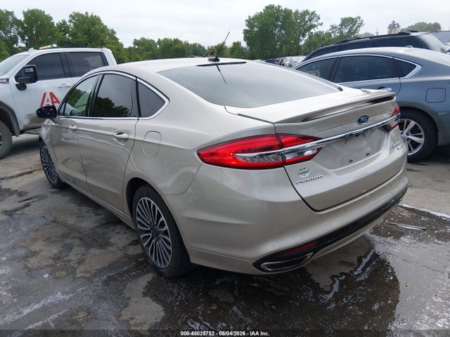 45025752 :رقم المزاد ، 3FA6P0D94JR168620 vin ، 2018 Ford Fusion Titanium مزاد بيع