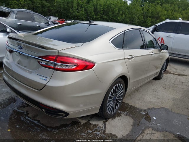 45025752 :رقم المزاد ، 3FA6P0D94JR168620 vin ، 2018 Ford Fusion Titanium مزاد بيع