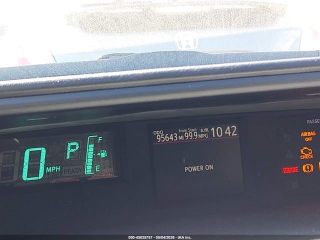 45025757 :رقم المزاد ، JTDKDTB36C1031113 vin ، 2012 Toyota Prius C Three مزاد بيع