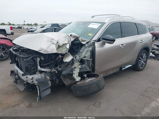 2023 Infiniti Qx60 Sensory Awd მანქანა იყიდება აუქციონზე, vin: 5N1DL1GS9PC359728, აუქციონის ნომერი: 45025758