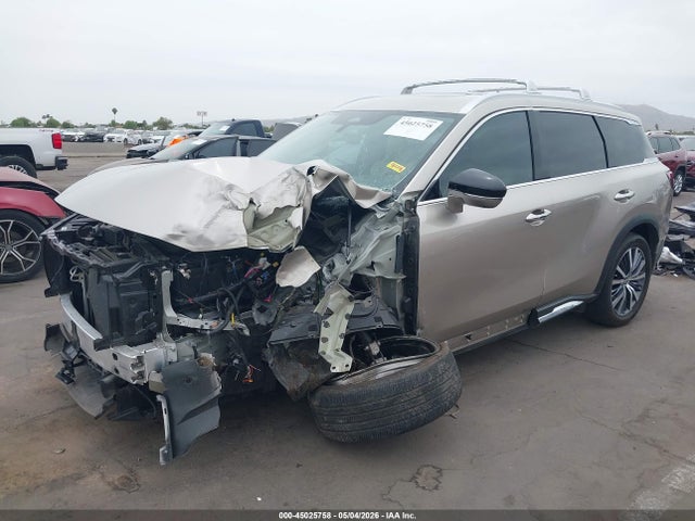 2023 Infiniti Qx60 Sensory Awd მანქანა იყიდება აუქციონზე, vin: 5N1DL1GS9PC359728, აუქციონის ნომერი: 45025758