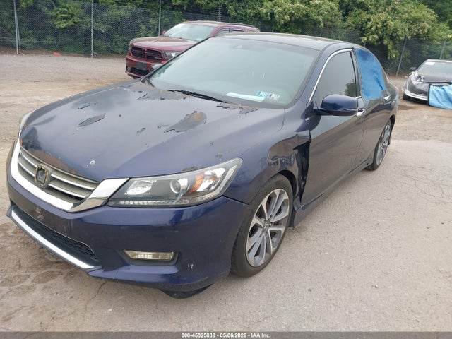 45025838 :رقم المزاد ، 1HGCR2F82EA300010 vin ، 2014 Honda Accord Ex-l مزاد بيع