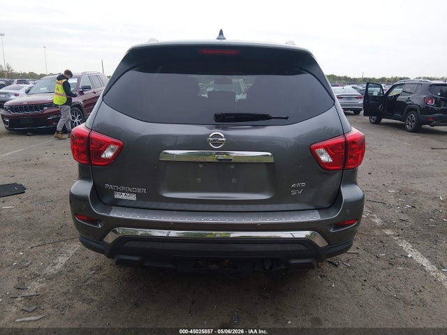 2019 Nissan Pathfinder Sv მანქანა იყიდება აუქციონზე, vin: 5N1DR2MM6KC591917, აუქციონის ნომერი: 45025857