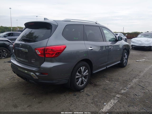 2019 Nissan Pathfinder Sv მანქანა იყიდება აუქციონზე, vin: 5N1DR2MM6KC591917, აუქციონის ნომერი: 45025857