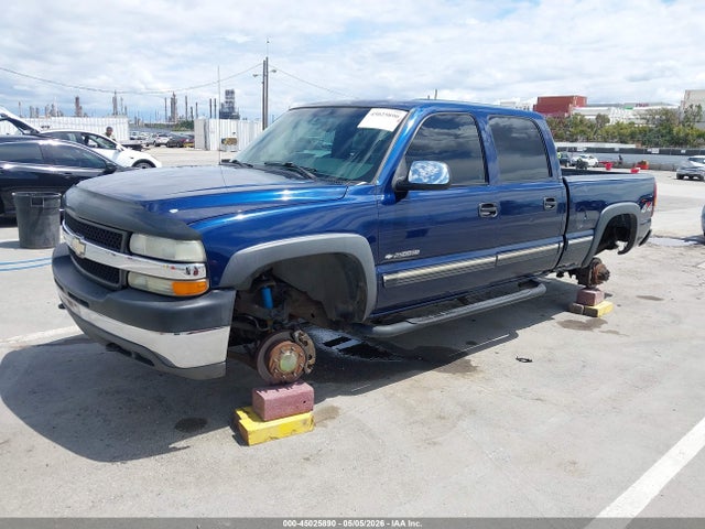 2002 Chevrolet Silverado 2500hd Ls მანქანა იყიდება აუქციონზე, vin: 1GCHK23U72F155071, აუქციონის ნომერი: 45025890