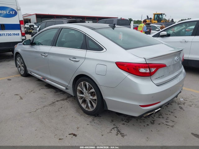 2015 Hyundai Sonata Limited 2.0t მანქანა იყიდება აუქციონზე, vin: 5NPE34AB8FH187200, აუქციონის ნომერი: 45025968