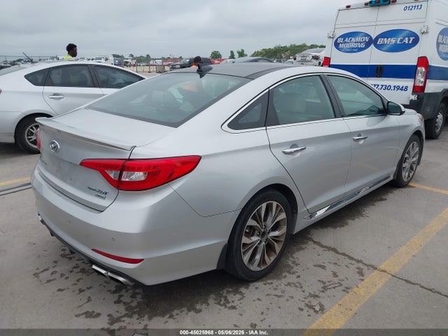 2015 Hyundai Sonata Limited 2.0t მანქანა იყიდება აუქციონზე, vin: 5NPE34AB8FH187200, აუქციონის ნომერი: 45025968