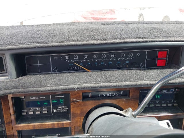 45025986 :رقم المزاد ، 1G6CD5152K4331492 vin ، 1989 Cadillac Deville مزاد بيع