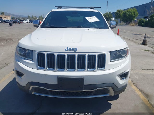 2014 Jeep Grand Cherokee Limited მანქანა იყიდება აუქციონზე, vin: 1C4RJFBM6EC498377, აუქციონის ნომერი: 45026038