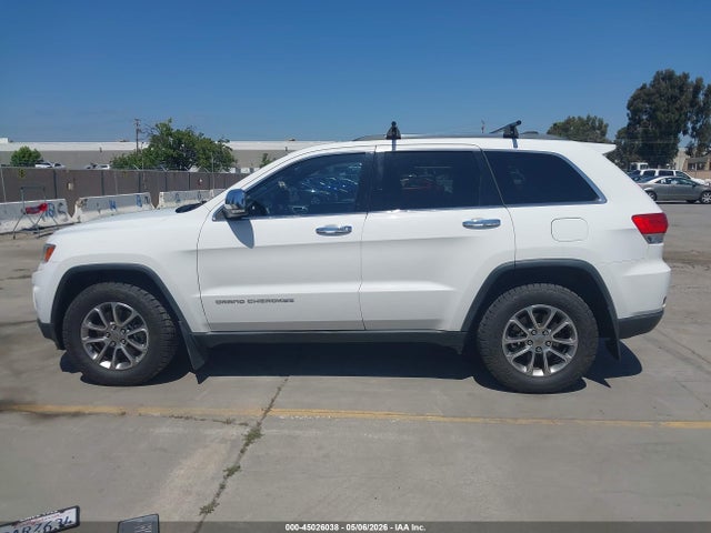 2014 Jeep Grand Cherokee Limited მანქანა იყიდება აუქციონზე, vin: 1C4RJFBM6EC498377, აუქციონის ნომერი: 45026038
