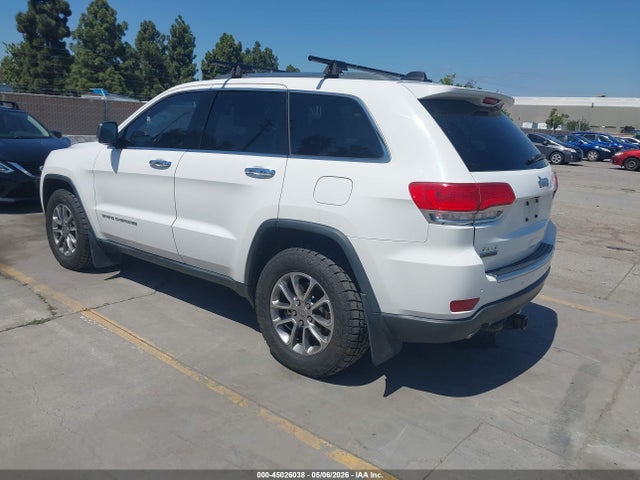 2014 Jeep Grand Cherokee Limited მანქანა იყიდება აუქციონზე, vin: 1C4RJFBM6EC498377, აუქციონის ნომერი: 45026038