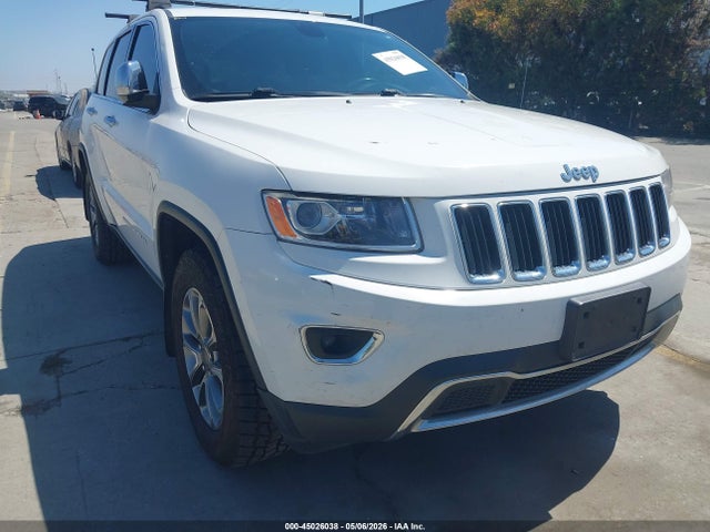 2014 Jeep Grand Cherokee Limited მანქანა იყიდება აუქციონზე, vin: 1C4RJFBM6EC498377, აუქციონის ნომერი: 45026038