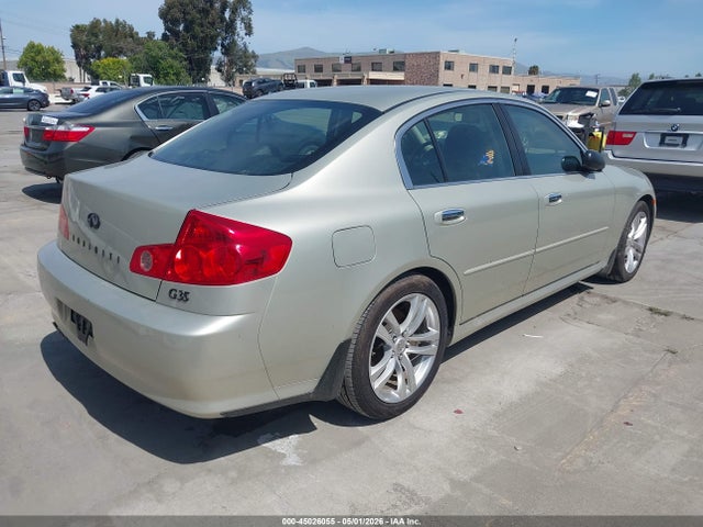45026055 :رقم المزاد ، JNKCV51E96M510367 vin ، 2006 Infiniti G35 مزاد بيع