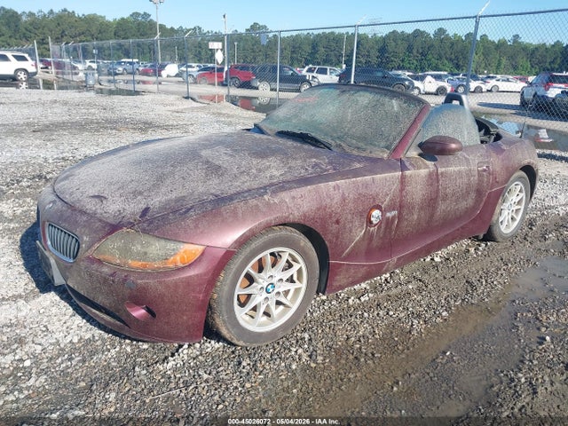 2003 Bmw Z4 2.5i მანქანა იყიდება აუქციონზე, vin: 4USBT33483LS45965, აუქციონის ნომერი: 45026072