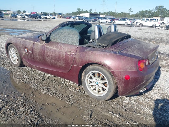 2003 Bmw Z4 2.5i მანქანა იყიდება აუქციონზე, vin: 4USBT33483LS45965, აუქციონის ნომერი: 45026072