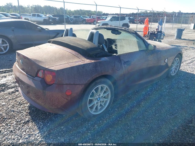 2003 Bmw Z4 2.5i მანქანა იყიდება აუქციონზე, vin: 4USBT33483LS45965, აუქციონის ნომერი: 45026072