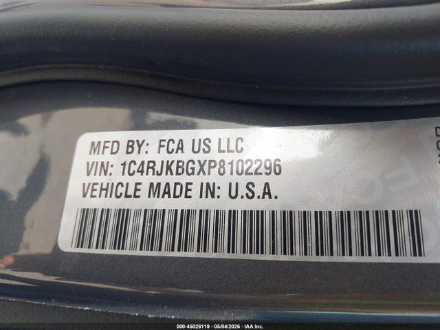 Продаж на аукціоні авто 2023 Jeep Grand Cherokee L Limited 4x4, vin: 1C4RJKBGXP8102296, номер лоту: 45026119
