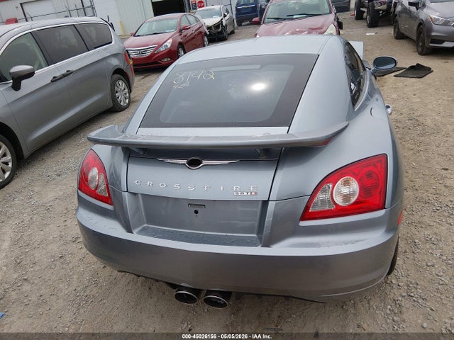 2005 Chrysler Crossfire Srt-6 მანქანა იყიდება აუქციონზე, vin: 1C3AN79NX5X038142, აუქციონის ნომერი: 45026156