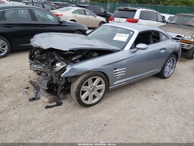 2005 Chrysler Crossfire Srt-6 მანქანა იყიდება აუქციონზე, vin: 1C3AN79NX5X038142, აუქციონის ნომერი: 45026156