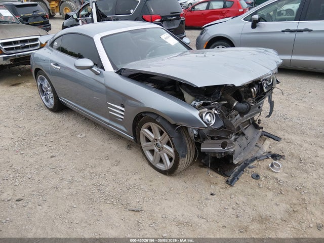 2005 Chrysler Crossfire Srt-6 მანქანა იყიდება აუქციონზე, vin: 1C3AN79NX5X038142, აუქციონის ნომერი: 45026156