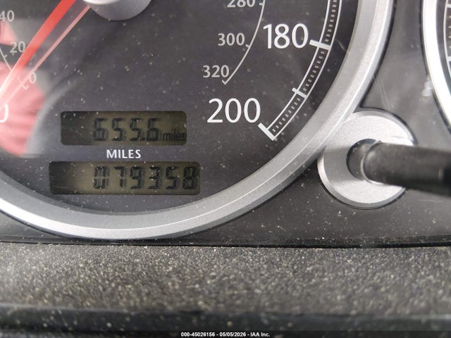 2005 Chrysler Crossfire Srt-6 მანქანა იყიდება აუქციონზე, vin: 1C3AN79NX5X038142, აუქციონის ნომერი: 45026156