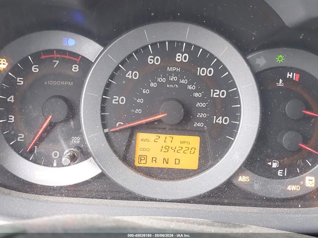 45026195 :رقم المزاد ، 2T3DK4DV9AW030698 vin ، 2010 Toyota Rav4 Limited V6 مزاد بيع
