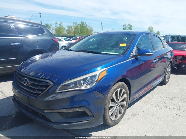 2016 Hyundai Sonata Sport მანქანა იყიდება აუქციონზე, vin: 5NPE34AF3GH436491, აუქციონის ნომერი: 45026205