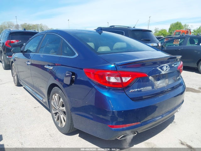 2016 Hyundai Sonata Sport მანქანა იყიდება აუქციონზე, vin: 5NPE34AF3GH436491, აუქციონის ნომერი: 45026205