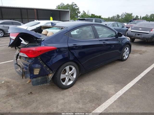Продаж на аукціоні авто 2013 Hyundai Elantra Gls, vin: 5NPDH4AEXDH387709, номер лоту: 45026255