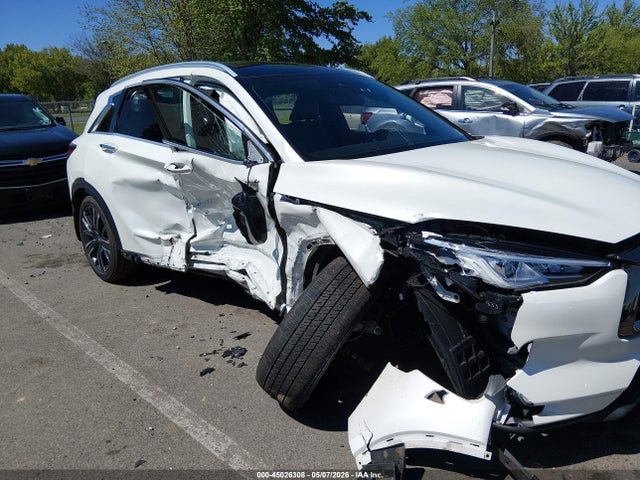 45026308 :رقم المزاد ، 3PCAJ5BB8MF111254 vin ، 2021 Infiniti Qx50 Luxe Awd مزاد بيع