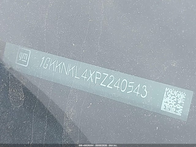 Aukcja sprzedaży 2023 Gmc Acadia Fwd Sle, vin: 1GKKNKL4XPZ240543, numer aukcji: 45026384