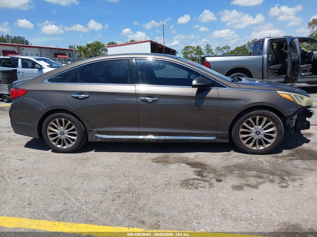 2015 Hyundai Sonata Limited მანქანა იყიდება აუქციონზე, vin: 5NPE34AF6FH047150, აუქციონის ნომერი: 45026493