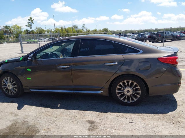 2015 Hyundai Sonata Limited მანქანა იყიდება აუქციონზე, vin: 5NPE34AF6FH047150, აუქციონის ნომერი: 45026493