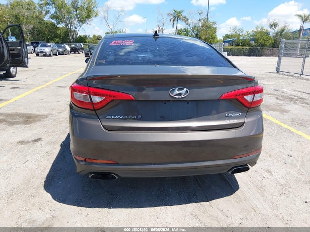 2015 Hyundai Sonata Limited მანქანა იყიდება აუქციონზე, vin: 5NPE34AF6FH047150, აუქციონის ნომერი: 45026493